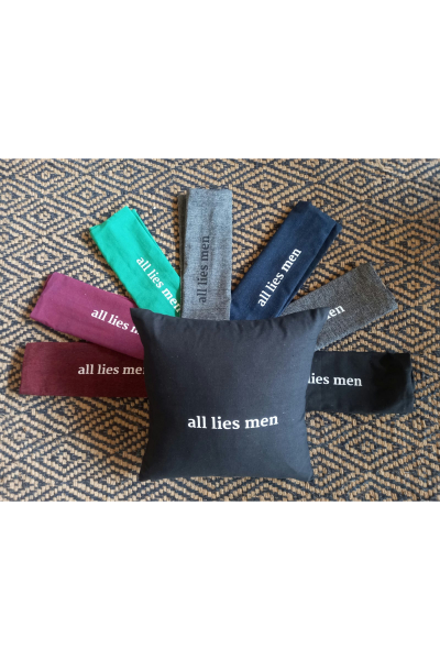 Cushion Cover - All Lies Men (Available in multiple colors)